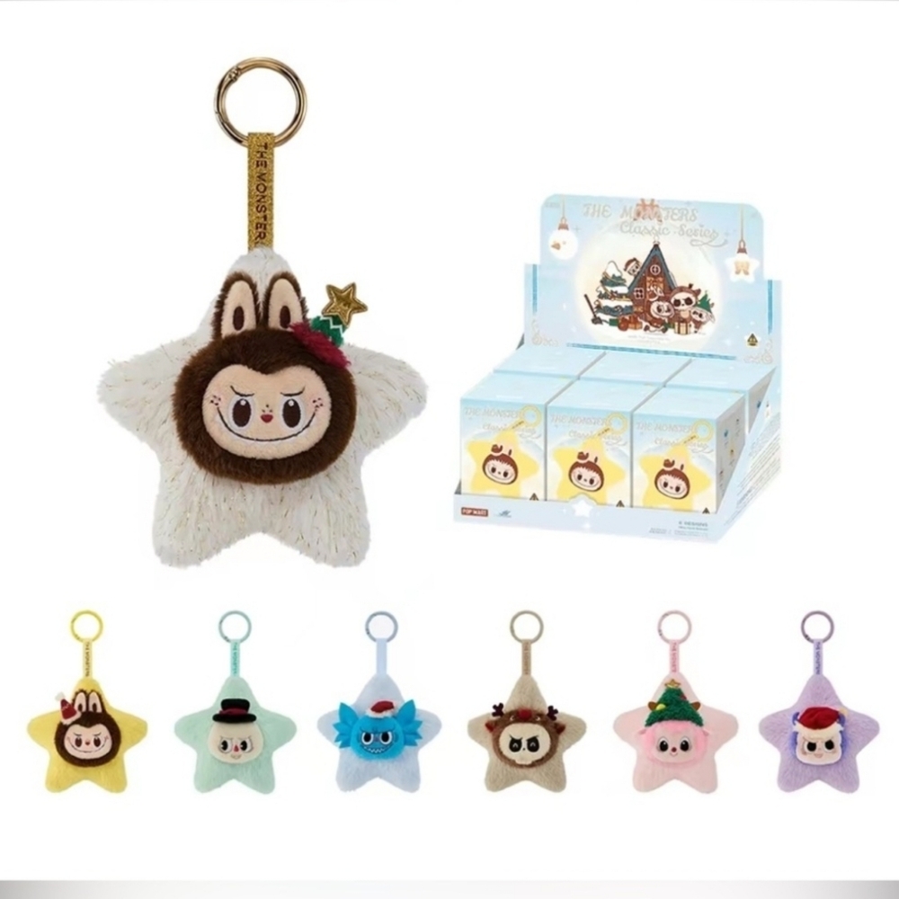 Labubu-The Monsters Classic Series Holiday Box-POPMART-Set Of 6 BLIND BOXES